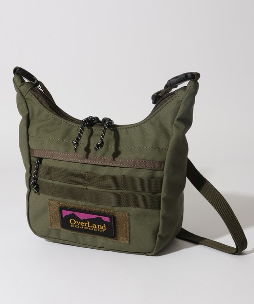 Overland（オーバーランド）の「【OverLand EQUIPMENT/オーバーランドイクイップメント】MINISHOULDER（ショルダーバッグ・メンズ・ブラック/ベージュ/オリーブ・FREE）」の3枚目の写真