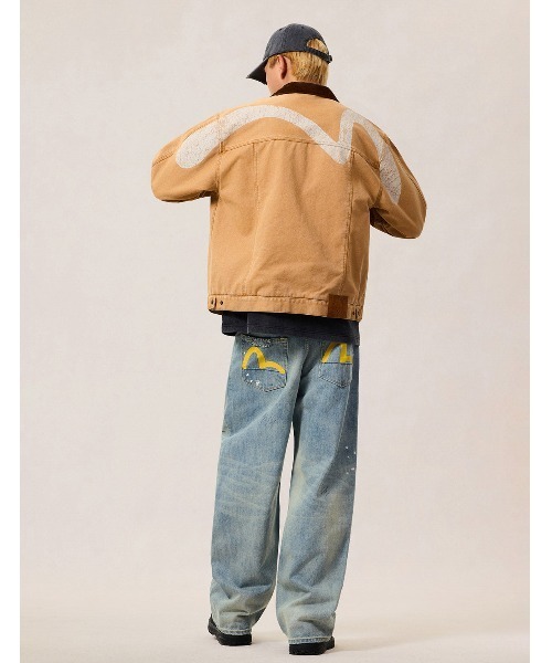 EVISU（エヴィス）の「EJ, 5P DISTRESSED JEANS（デニムパンツ・メンズ・インディゴブルー・MEDIUM/LARGE）」の12枚目の写真