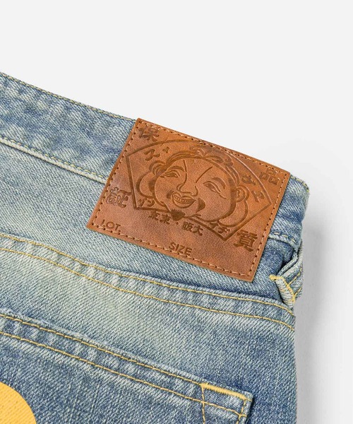 EVISU（エヴィス）の「EJ, 5P DISTRESSED JEANS（デニムパンツ・メンズ・インディゴブルー・MEDIUM/LARGE）」の10枚目の写真