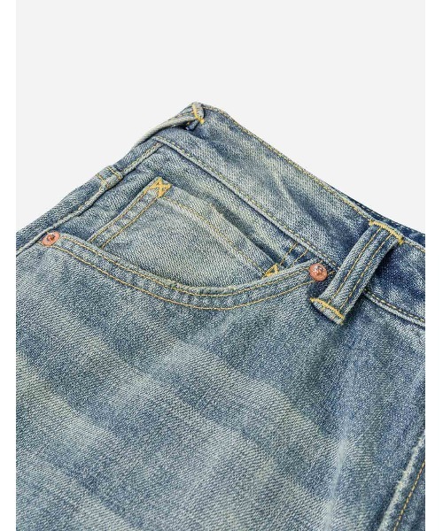 EVISU（エヴィス）の「EJ, 5P DISTRESSED JEANS（デニムパンツ・メンズ・インディゴブルー・MEDIUM/LARGE）」の8枚目の写真