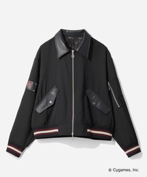 HARE（ハレ）の「【ウマ娘 × HARE】 レザーキリカエZIPブルゾン（ブルゾン）」