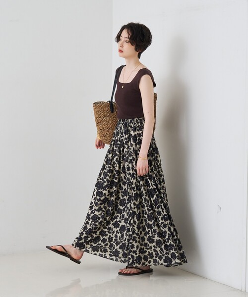 MARIHA(マリハ)の「【MARIHA/マリハ】シンデレラのスカート Rose Fantasy/Greige 花柄(スカート・レディース・その他・フリー)」の18枚目の写真
