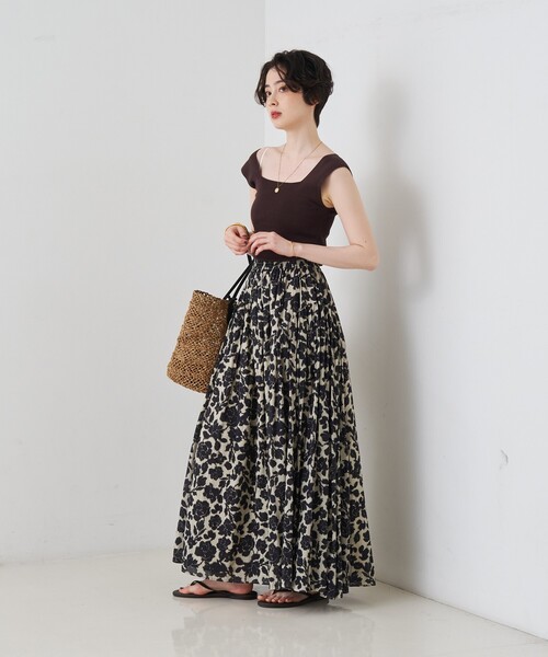 MARIHA(マリハ)の「【MARIHA/マリハ】シンデレラのスカート Rose Fantasy/Greige 花柄(スカート・レディース・その他・フリー)」の19枚目の写真