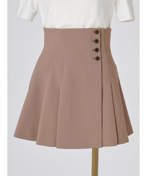 SNIDEL(スナイデル)の「サイドプリーツスカショーパン(その他パンツ・レディース・グレー/ブラック/モカ・0/1)」の5枚目の写真