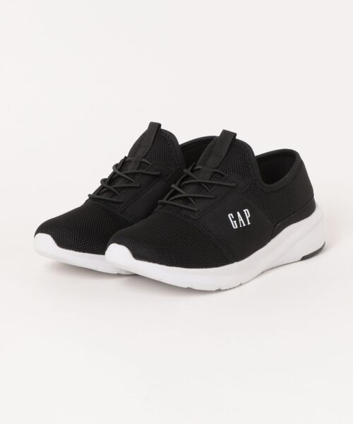 GAP(ギャップ)の「【GAP】ギャップ 2WAYキックバックスニーカー GPU22607(スニーカー・レディース・ブラック・23.0cm/24.0cm/25.0cm/26.0cm)」の1枚目の写真