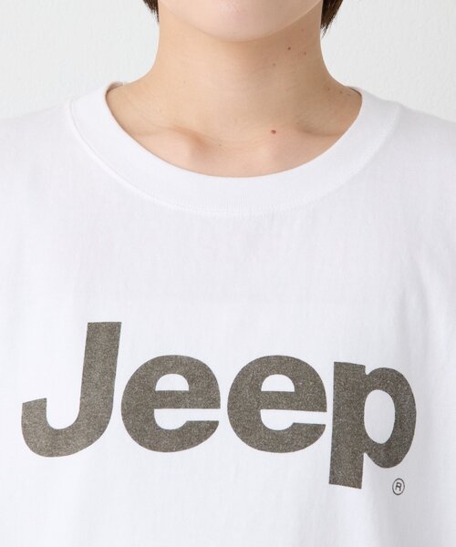 GOOD ROCK SPEED(グッドロックスピード)の「【大人のロゴTシャツ】Jeep Tee (夏服/半袖)(Tシャツ/カットソー・レディース・オフホワイト/ブラウン・FREE)」の18枚目の写真