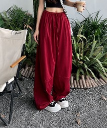 ハイウエストボリュームワイドパンツ