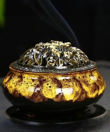BACKYARD FAMILY（バックヤードファミリー）の「香炉 陶器 お香立て付 incense02（インテリア雑貨）」