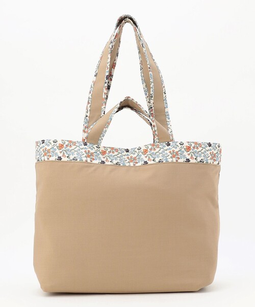 J.PRESS(ジェイプレス)の「【WEB限定・リバーシブル】LIBERTY キルティング トートバッグ(トートバッグ・レディース・ライトグレー系/ブラウン系/ネイビー系・F)」の13枚目の写真