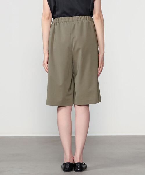 Morris & Sons(モリスアンドサンズ)の「MORRIS & SONS | ストレッチ イージーショーツ WOMEN(その他パンツ・レディース・グレイッシュベージュ/ネイビー・0/1)」の5枚目の写真