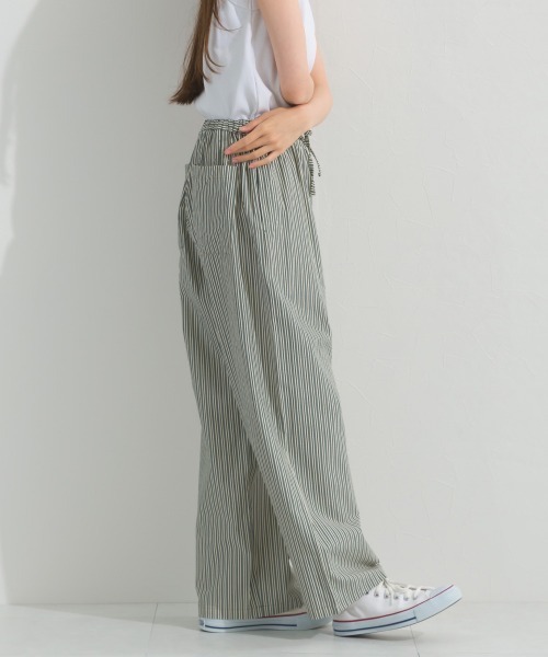 OMNES(オムネス)の「プリントストレートイージーパンツ(その他パンツ・レディース・ブラック系その他2/ブラック系その他/グレー系その他/グリーン系その他・FREE)」の21枚目の写真