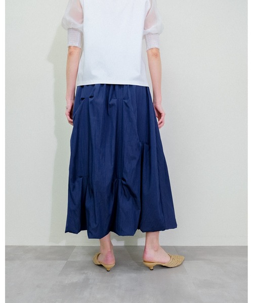 Julep(ジュレップ)の「Tuck Skirt(スカート・レディース・ネイビー/グレー/ブラック・FREE)」の11枚目の写真