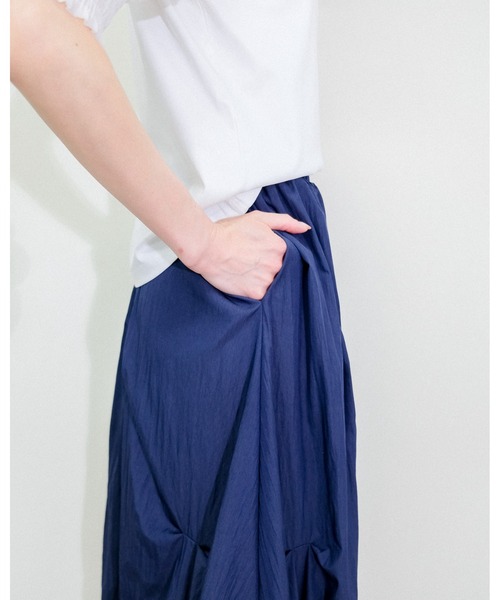 Julep(ジュレップ)の「Tuck Skirt(スカート・レディース・ネイビー/グレー/ブラック・FREE)」の15枚目の写真