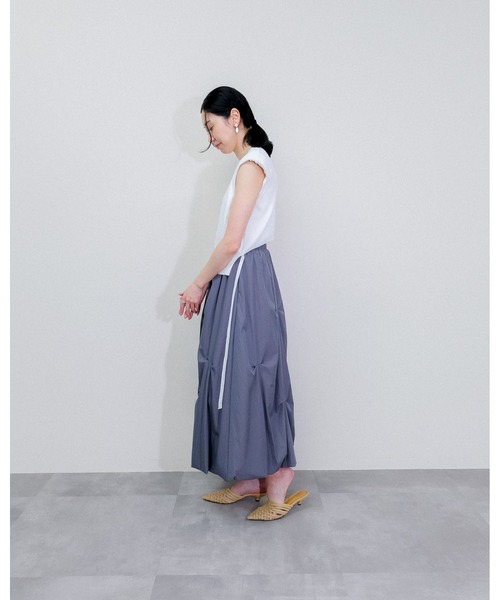 Julep(ジュレップ)の「Tuck Skirt(スカート・レディース・ネイビー/グレー/ブラック・FREE)」の19枚目の写真