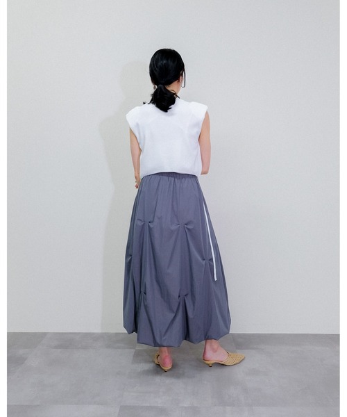 Julep(ジュレップ)の「Tuck Skirt(スカート・レディース・ネイビー/グレー/ブラック・FREE)」の20枚目の写真