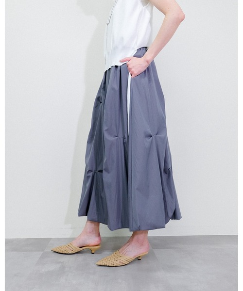 Julep(ジュレップ)の「Tuck Skirt(スカート・レディース・ネイビー/グレー/ブラック・FREE)」の22枚目の写真