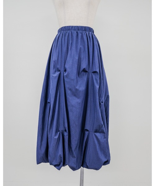Julep(ジュレップ)の「Tuck Skirt(スカート・レディース・ネイビー/グレー/ブラック・FREE)」の4枚目の写真