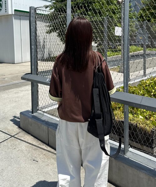 CIAOPANIC TYPY（チャオパニックティピー）の「【ユニセックス】3WAYメッシュバック（トートバッグ・レディース・ホワイト/ブルー/ブラック・ONE SIZE）」の16枚目の写真