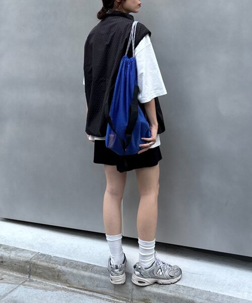 CIAOPANIC TYPY（チャオパニックティピー）の「【ユニセックス】3WAYメッシュバック（トートバッグ・レディース・ホワイト/ブルー/ブラック・ONE SIZE）」の13枚目の写真