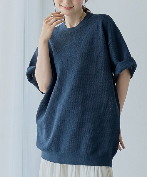 Estudio Niksen / エストゥディオ・ニクセン Knit Polo Sweater