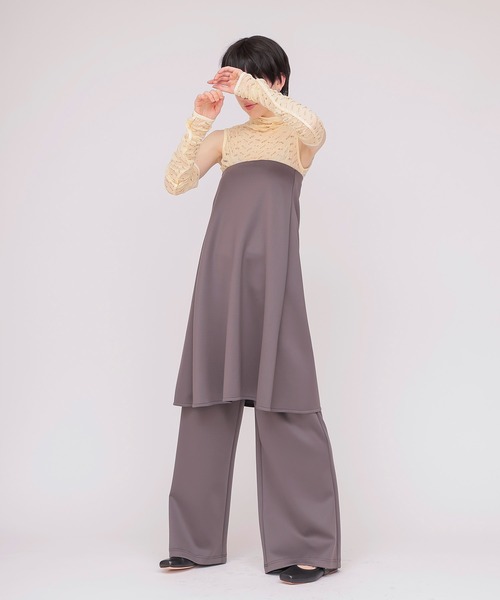 DRESSLAVE(ドレスレイブ)の「comfortable bare top(コンフォータブルベアトップ)(チューブトップ・レディース・ブラック/グレー・38)」の1枚目の写真