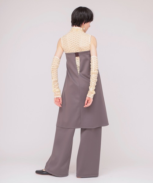 DRESSLAVE(ドレスレイブ)の「comfortable bare top(コンフォータブルベアトップ)(チューブトップ・レディース・ブラック/グレー・38)」の4枚目の写真