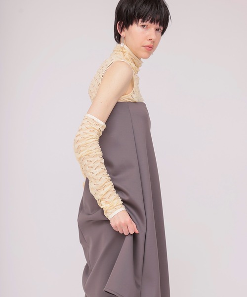 DRESSLAVE(ドレスレイブ)の「comfortable bare top(コンフォータブルベアトップ)(チューブトップ・レディース・ブラック/グレー・38)」の6枚目の写真
