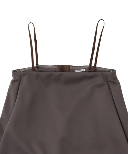 DRESSLAVE(ドレスレイブ)の「comfortable bare top(コンフォータブルベアトップ)(チューブトップ・レディース・ブラック/グレー・38)」の12枚目の写真