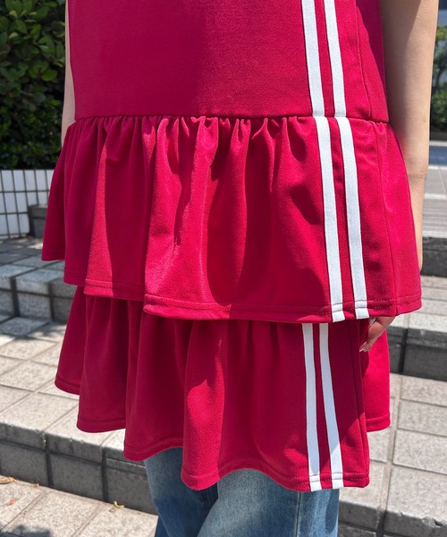WC(ダブル シー)の「2ラインティアードキャミワンピース(ワンピース・レディース・ネイビー/レッド・FREE)」の12枚目の写真