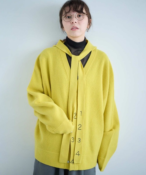 I am I in fact...(アイアムアイインファクト)の「SUSIE BABUSHKA(ニットキャップ/ビーニー・レディース・ホワイト/グレー/イエロー/ブラック/ブルー・FREE)」の15枚目の写真