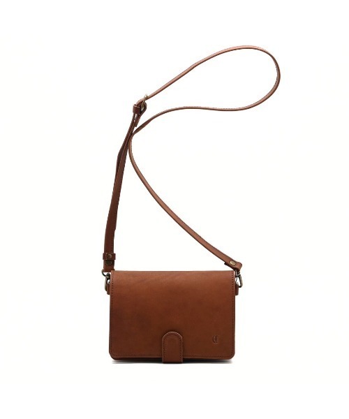 CLEDRAN(クレドラン)の「【本革 多機能】CL3993 PASA WALLET SHOULDER(ショルダーバッグ・レディース・ライトグレー/ブラック/ブラウン・FREE)」の6枚目の写真