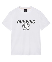 OKSTAR（オクスター）の「ランニングクマの半袖（Tシャツ/カットソー）」