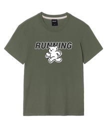 OKSTAR（オクスター）の「ランニングクマの半袖（Tシャツ/カットソー）」