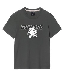 OKSTAR（オクスター）の「ランニングクマの半袖（Tシャツ/カットソー）」