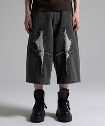 GRANCY（グランシー）の「【GRANCY】Stitch Patch Half Denim Pants / ステッチパッチハーフデニムパンツ（デニムパンツ）」