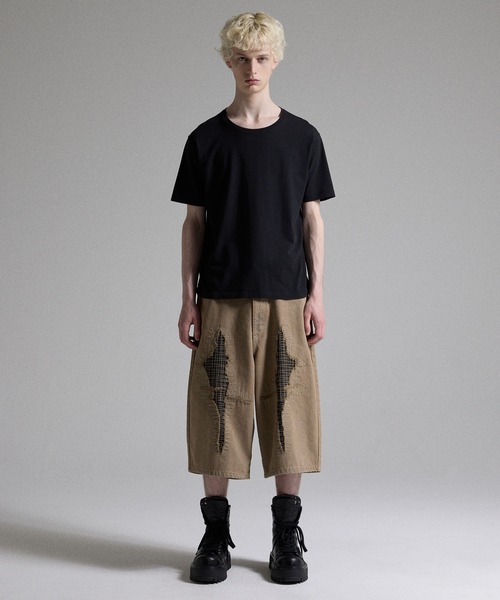 GRANCY(グランシー)の「【GRANCY】Stitch Patch Half Denim Pants / ステッチパッチハーフデニムパンツ(デニムパンツ・メンズ・ベージュ/ブラック・L/M/S)」の22枚目の写真