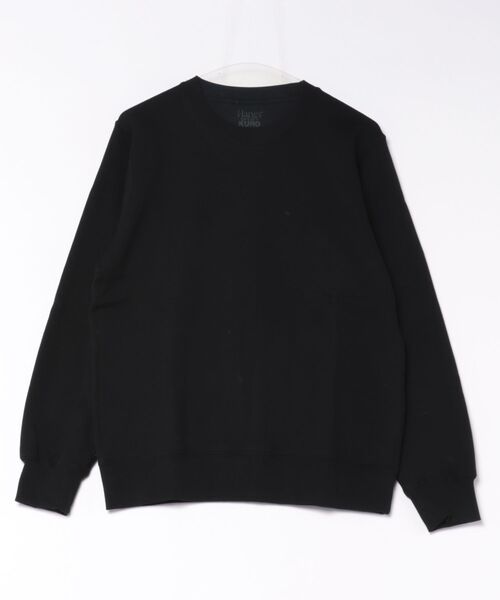 A BAG OF CHIPS(アバッグオブチップス)の「Hanes/ヘインズ Hanes SWEATS KURO クルーネック(スウェット・メンズ・ブラック・XL/L/M)」の4枚目の写真