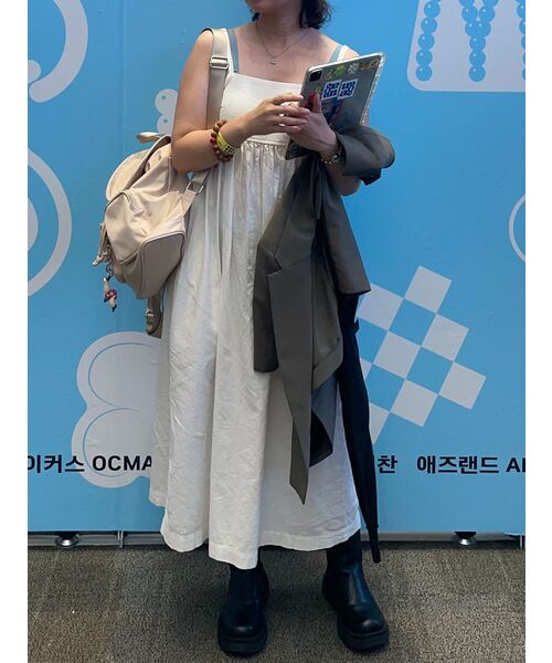 RIDIFI（リディフィ）の「COTTON HALTER DRESS_WHITE（ワンピース・レディース・その他・SMALL/MEDIUM）」の7枚目の写真