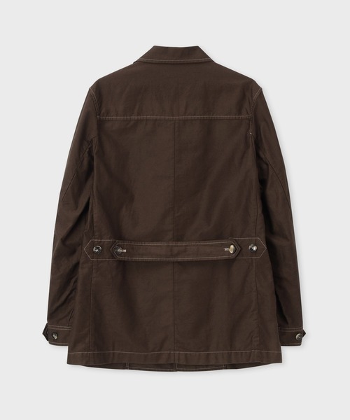 Paul Smith(ポールスミス)の「ライトモールスキン 4ポケットジャケット / 153620 24064D(ブルゾン・メンズ・ネイビー/ダークブラウン・MEDIUM/LARGE)」の10枚目の写真