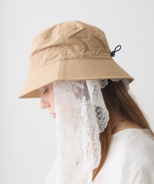 Crisp(クリスプ)の「basic bucket hat / ベーシックバケットハット(ハット・レディース・ブラック/ベージュ・FREE)」の1枚目の写真