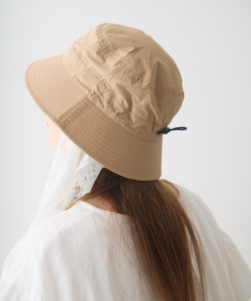 Crisp(クリスプ)の「basic bucket hat / ベーシックバケットハット(ハット・レディース・ブラック/ベージュ・FREE)」の8枚目の写真