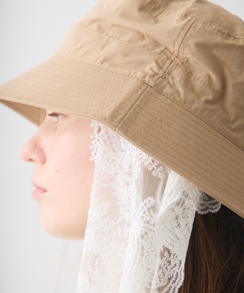 Crisp(クリスプ)の「basic bucket hat / ベーシックバケットハット(ハット・レディース・ブラック/ベージュ・FREE)」の10枚目の写真
