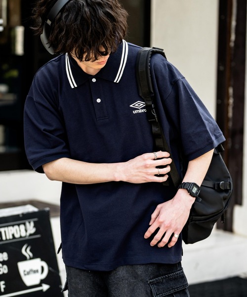 【希少】UMBRO/vintege/ENGLAND/c-boy/ポロシャツ/S ブランド古着】半袖ポロシャツ（ポロシャツ）｜UMBRO（アンブロ）の