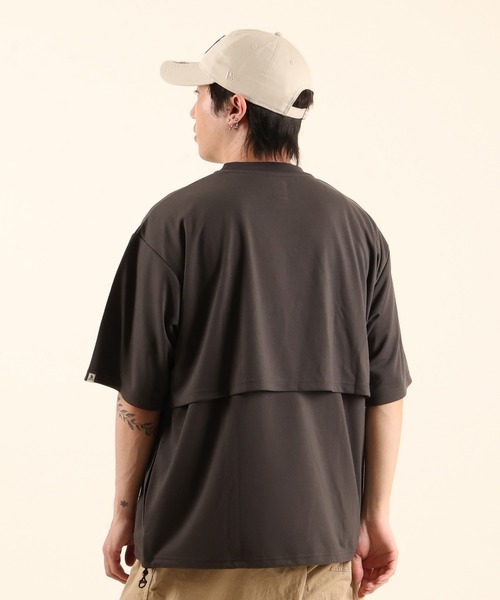COBMASTER(コブマスター)の「COBMASTER/コブマスター 半袖 Tシャツ COB 吸水速乾 VENT TEE 81880100/81893100(Tシャツ/カットソー・メンズ・ホワイト/グレー/スミクロ・M/L/XL)」の11枚目の写真