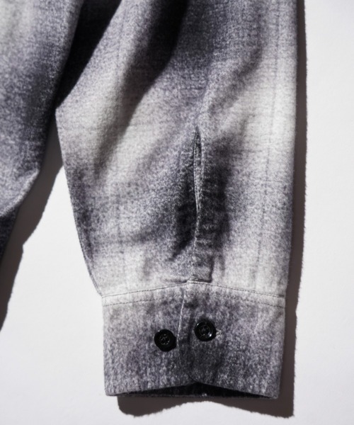 TOWNCRAFT(タウンクラフト)の「TOWNCRAFT / タウンクラフト PRINTED COTTON NEL OMBRE CHECK SHIRT プリンテッド コットンネル オンブレチェック シャツ(シャツ/ブラウス・メンズ・ホワイト/グレー/パープル・MEDIUM/LARGE/X-LARGE)」の16枚目の写真