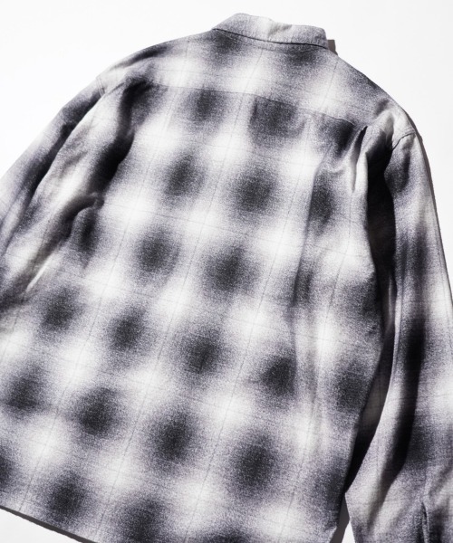 TOWNCRAFT(タウンクラフト)の「TOWNCRAFT / タウンクラフト PRINTED COTTON NEL OMBRE CHECK SHIRT プリンテッド コットンネル オンブレチェック シャツ(シャツ/ブラウス・メンズ・ホワイト/グレー/パープル・MEDIUM/LARGE/X-LARGE)」の17枚目の写真