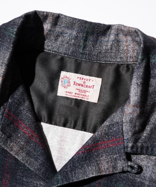 TOWNCRAFT(タウンクラフト)の「TOWNCRAFT / タウンクラフト PRINTED COTTON NEL OMBRE CHECK SHIRT プリンテッド コットンネル オンブレチェック シャツ(シャツ/ブラウス・メンズ・ホワイト/グレー/パープル・MEDIUM/LARGE/X-LARGE)」の18枚目の写真