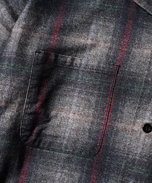 TOWNCRAFT(タウンクラフト)の「TOWNCRAFT / タウンクラフト PRINTED COTTON NEL OMBRE CHECK SHIRT プリンテッド コットンネル オンブレチェック シャツ(シャツ/ブラウス・メンズ・ホワイト/グレー/パープル・MEDIUM/LARGE/X-LARGE)」の20枚目の写真