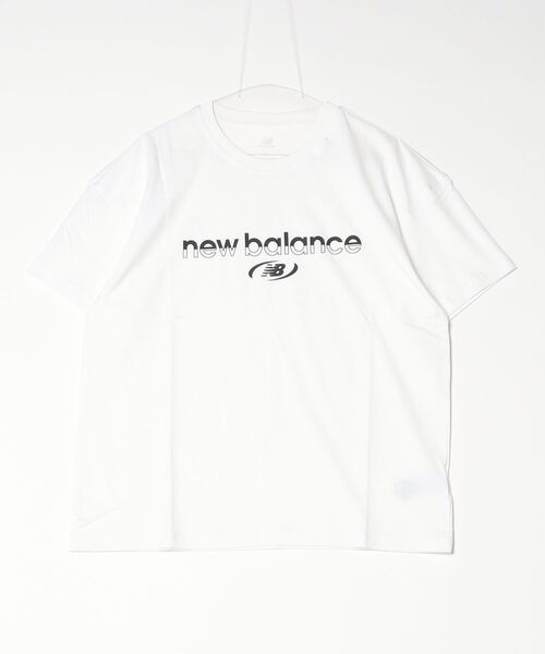 NEW BALANCE（ニューバランス）の「Trackside ショートスリーブTシャツ（Tシャツ/カットソー・メンズ・ネイビー/ホワイト・XX-LARGE/X-LARGE/LARGE/MEDIUM/SMALL）」の6枚目の写真