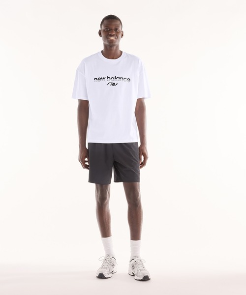 NEW BALANCE（ニューバランス）の「Trackside ショートスリーブTシャツ（Tシャツ/カットソー・メンズ・ネイビー/ホワイト・XX-LARGE/X-LARGE/LARGE/MEDIUM/SMALL）」の8枚目の写真